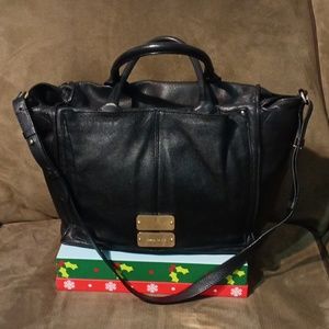 Authentic See by Chloe women's black soft leather handbag